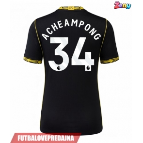 Lacne Ženy Futbalové dres Chelsea Josh Acheampong #34 2026-27 Krátky Rukáv - Preč